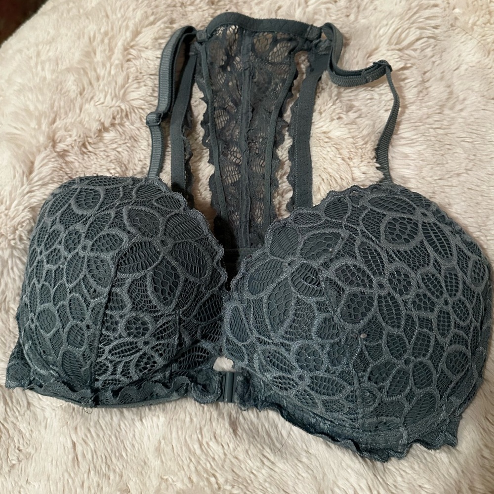 32DD front clasp push up bra